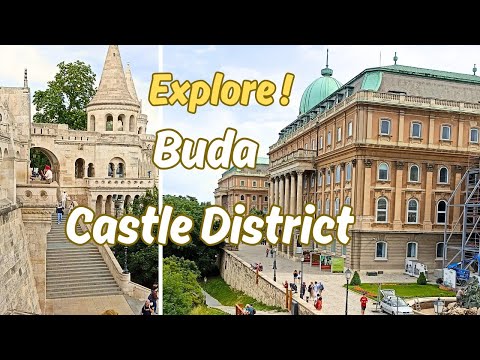EXPLORING BUDA CASTLE DISTRICT| BUDAPEST, HUNGARY #travel #budapest #hungary #tour #europe