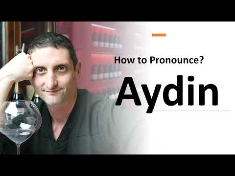 How to Pronounce 'Aydin'