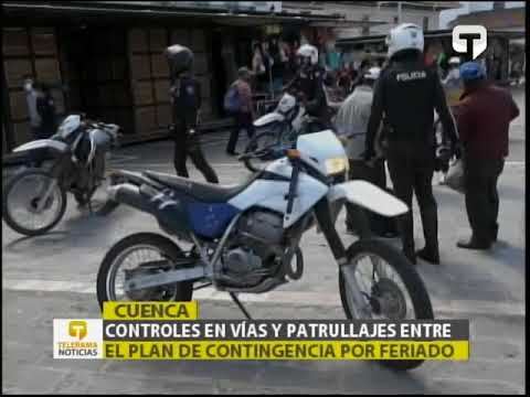 Controles en vías y patrullajes entre el plan de contingencia por feriado