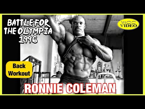 RONNIE COLEMAN - BACK (1996) BATTLE FOR THE OLYMPIA