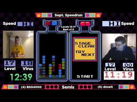 DrMC Speed Monthly September 2021 - BSG4000 vs. dmwit - Finals