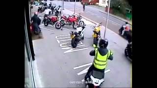 Gang Attempted Ducati Robbery From Motorbike Showroom