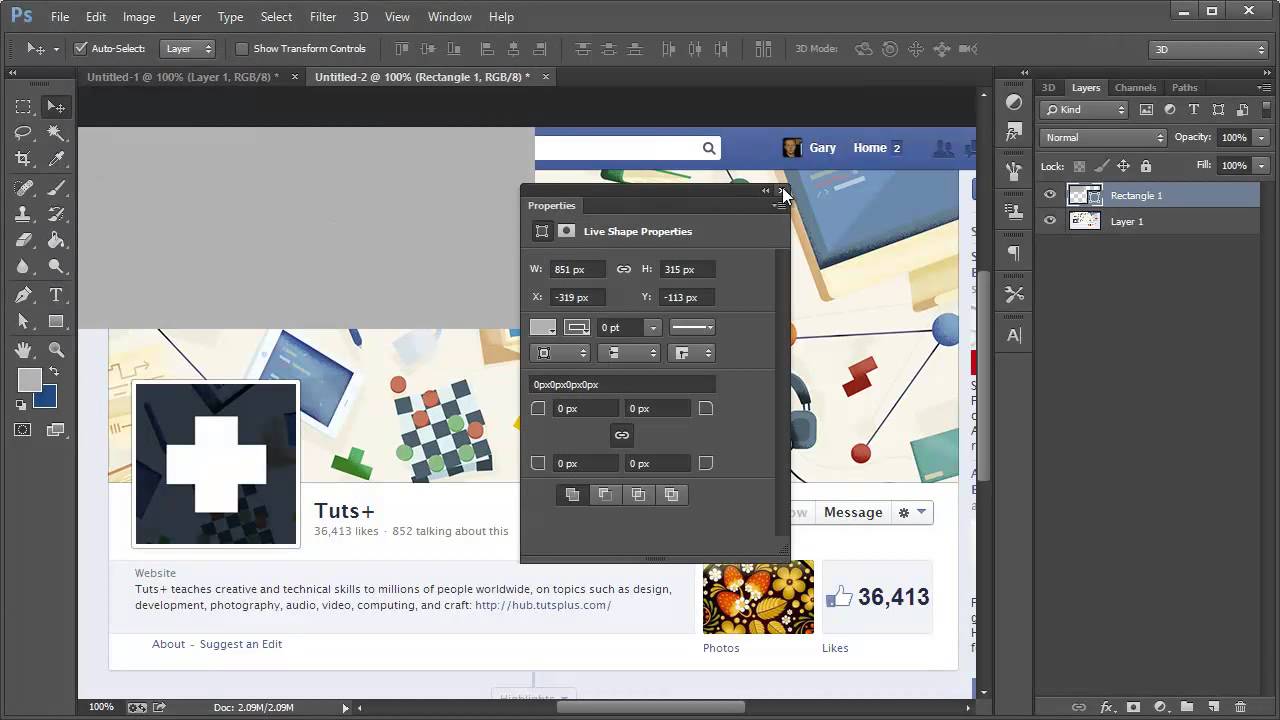 Designing for Social Media: Facebook Overview and Template Creation