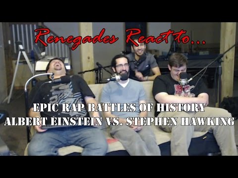 Renegades React to... Epic Rap Battles of History Albert Einstein v. Stephen Hawking