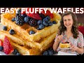Easy Waffle Recipe | How to Make Homemade Waffles