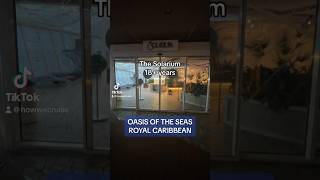 Solarium on Royal Caribbean #cruise #oasisoftheseas #travel #cruiseexperience #cruisevlog #cruisetip
