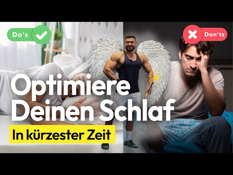 SOFORT mehr Schlafqualität mit diesen Gewohnheiten!