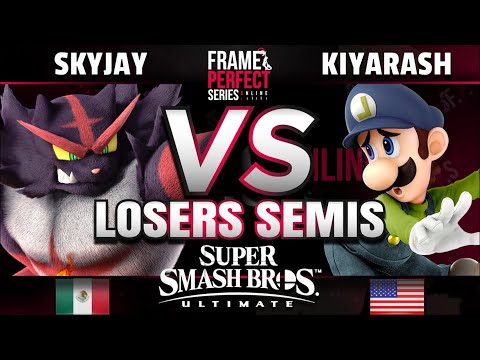 FPS6 Online - SF | Skyjay (Incineroar) vs. Kiyarash (Luigi) - Super Smash Bros Ultimate Losers Semis
