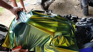 Download lagu Yamaha R15 V3 Full Wrap | V3 Modified | R15 V3 Sticker Modification | Chameleon Wrap mp3