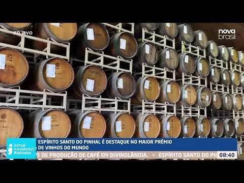ESPÍRITO SANTO DO PINHAL É DESTAQUE NO MAIOR PRÊMIO DE VINHOS DO MUNDO