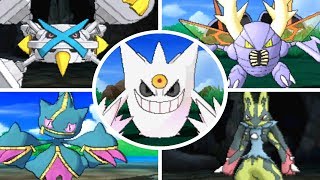 Pokémon Sun & Moon - All SHINY Mega Evolutions