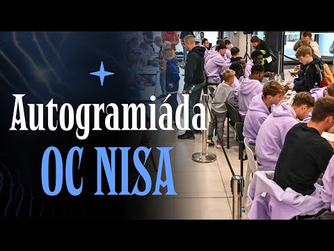 Autogramiáda v OC Nisa