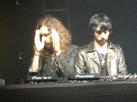 Justice Live DJ set at Ed Banger 10th Anniversary in London at the HMV Forum HD