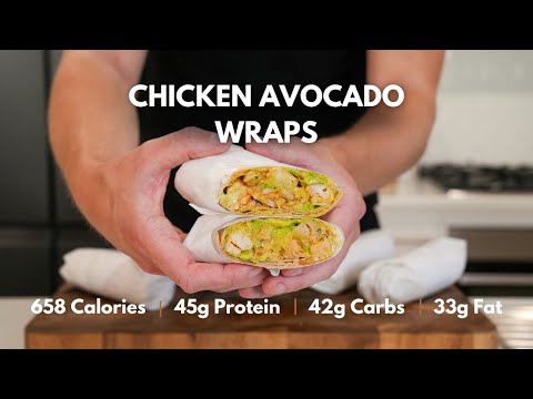 Chicken Avocado Wraps