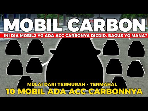 Ini Dia 10 Mobil Yang Ada ACC CARBONnya Di CDID  - Roblox Car Driving Indonesia
