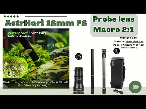 Ống kính AstrHori 18mm F8 Macro Probe