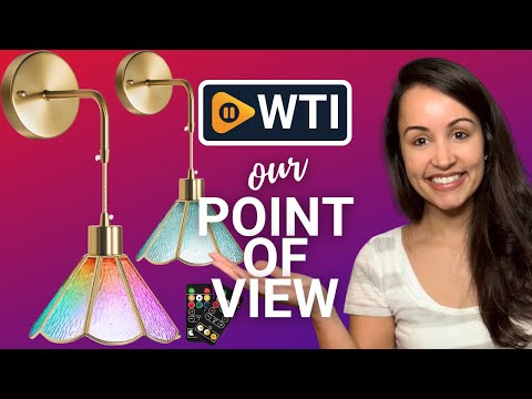 Battery Operated Wall Sconces - WTI product video review