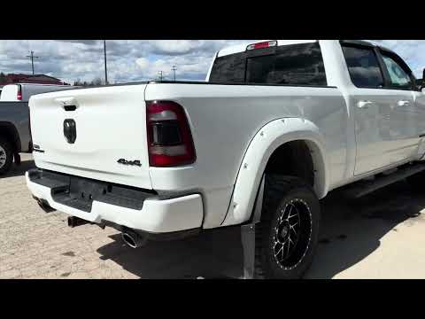 2022 Ram 1500 Sport 4x4 Crew Cab 6'4" Box in Bright White for sale at Bannister Chevrolet Buick GMC Ltd Edson in Edson, AB