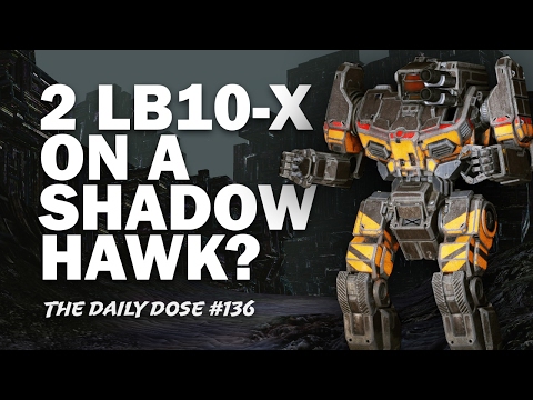 Double Barrel Shotgun Shadowhawk SHD-2H  - Mechwarrior Online The Daily Dose #136