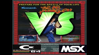 C64 VS MSX : Yie Ar Kung fu
