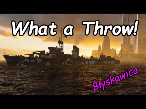 World of Warships | Błyskawica What A Throw | Wookie Legend