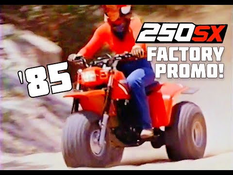1985 Honda ATC 250SX - Original Promo Video!