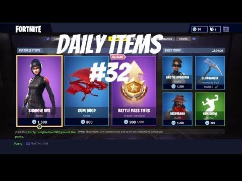 Fortnite new item shop 01/21/2018