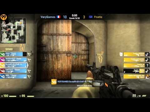 VeryGames vs. fnatic | Finale, Mad Catz Invitational Cologne | de_dust2 Map 2