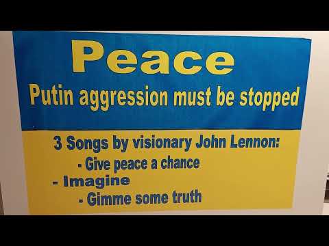 ACOUSTIC STORM: "3 Songs 4  Peace - live"(John Lennon: Give peace a chance/Imagine/Gimme some truth