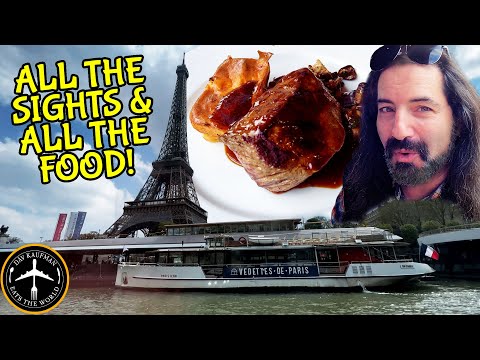 ULTIMATE FRENCH FOOD! PARIS RIVER CRUISE GOURMET FOOD TOUR!