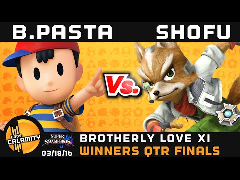 BLXI | FSG BlazingPasta (Ness) vs Shofu (Fox) - Winners Qtr Finals - Sm4sh Singles