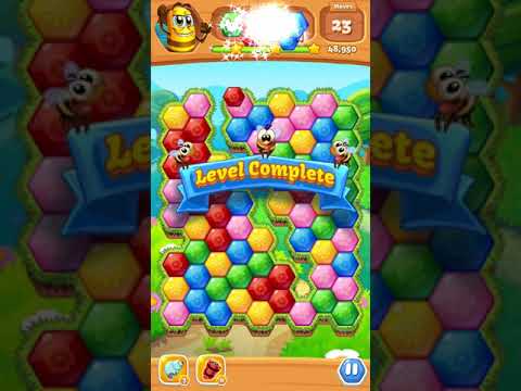 Bee Brilliant Blast Level 66 3 stars