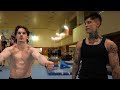 Chris Heria Trains With Nathan Bosech | Secret Training Tips