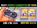 Music Hits Of 1998 Zanjeer The Chain 1998 Audio Cassette Review Music Anand Milind 90s Hits