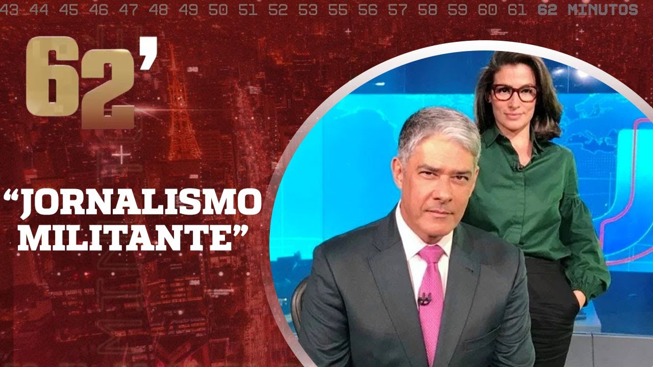 Paulo Figueiredo sobre Bonner e Renata no JN: “Cusparada cara da população” | 62 MINUTOS