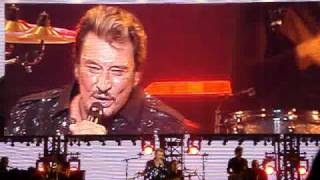 JOHNNY HALLYDAY aussi dur que du bois live palais Nikaia nice 25 octobre 2009 tour 66