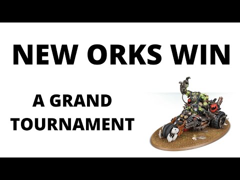 New Orks win a Grand Tournament - Competitive Ork Army Lists