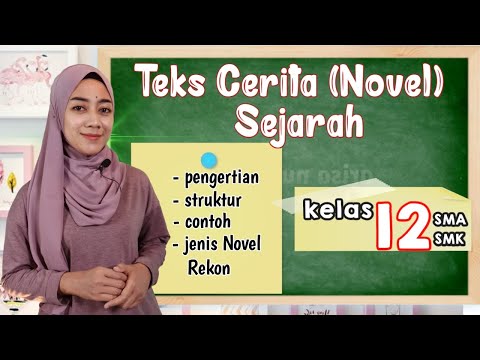 Teks Cerita (Novel) Sejarah Kelas 12 SMA/SMK || Pengertian, jenis novel rekon, struktur, dan contoh