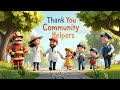 Thank You Helpers Fun Kids Song About Community Helpers For Preschool KidsLearn Nursery Rhymes