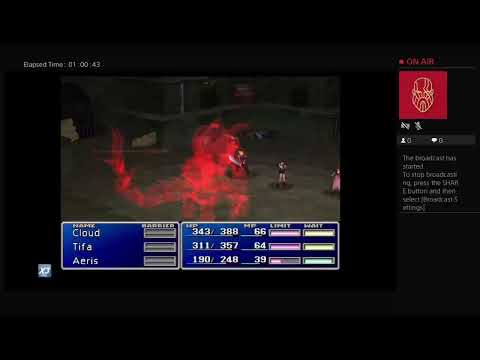 Ff7 perfect run live streaming starting now