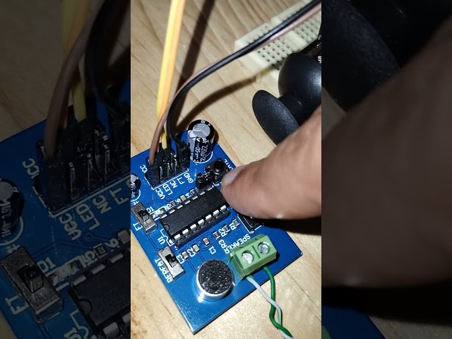 Vídeo relacionado con zalati ISD1820 - Módulo de reproducción de grabación de voz de sonido con micrófono y altavoz de audio