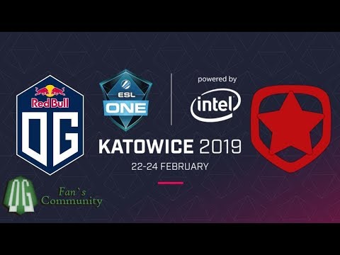 OG vs Gambit - Game 1 - ESL One Katowice 2019 - Playoff.