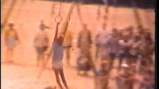 Santa Monica muscle beach Flying Rings 1970s  Extreme
