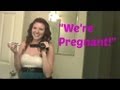Positive Pregnancy Test - Our Reactions! - YouTube