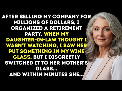 At My Retirement Party, My Daughter-In-Law Put Something In My Drink, So I Gave It To Her Mother...