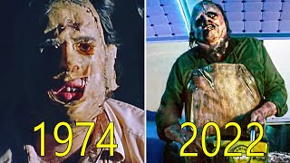 Evolution of Leatherface in Movies w/ Facts 1974-2022