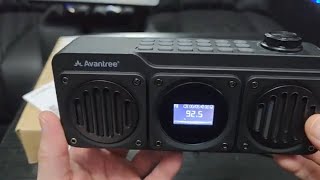 The Ultimate All-in-One Portable Radio: FM, Bluetooth, SD & USB!