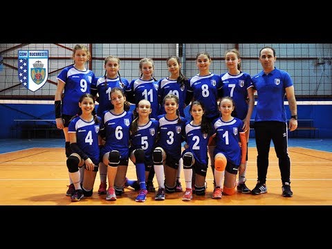 Campionatul National Minivolei 2017/2018-Turneu Semifinal-CSM Bucuresti vs. CSS Bacau (3:0)