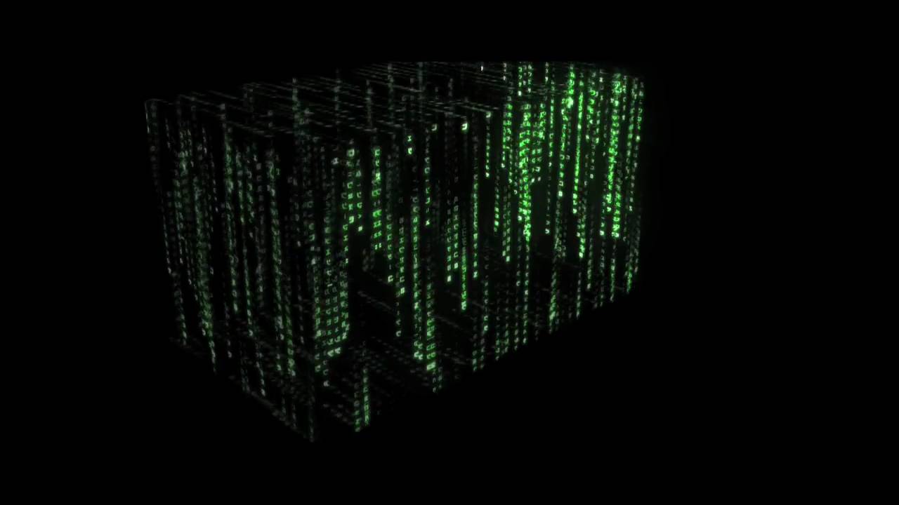 Matrix Code 3D Box