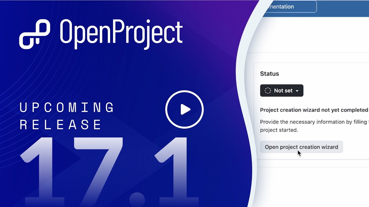 OpenProject 17.1 Release Preview